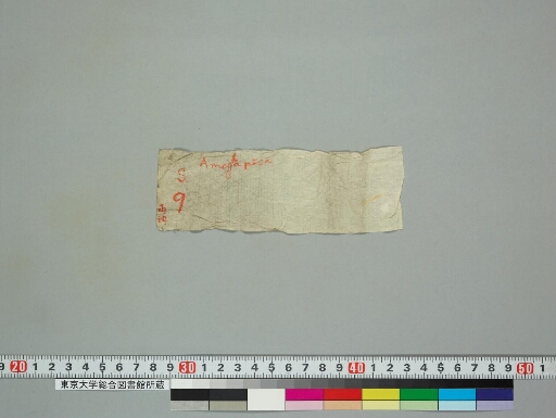 Amoghapāśahṛdaya manuscript preview