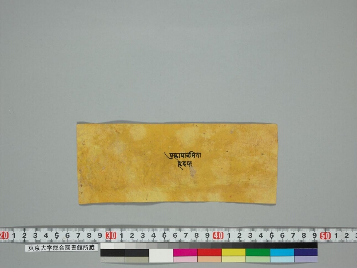 Amoghapāśahṛdaya; Prajñāpāramitāhṛdaya manuscript preview