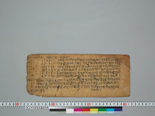 Paddhatikalpavallī manuscript preview