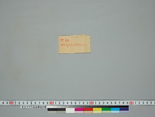 Ekajaṭādhāraṇī manuscript preview