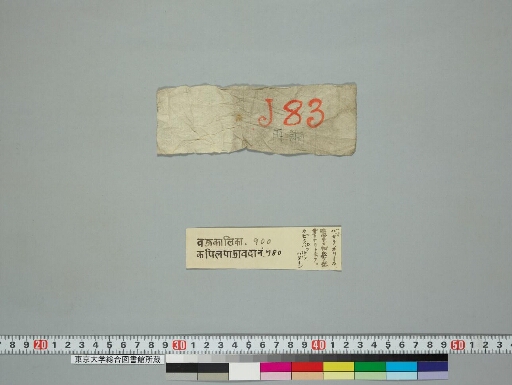 Kapilapātrāvadāna manuscript preview