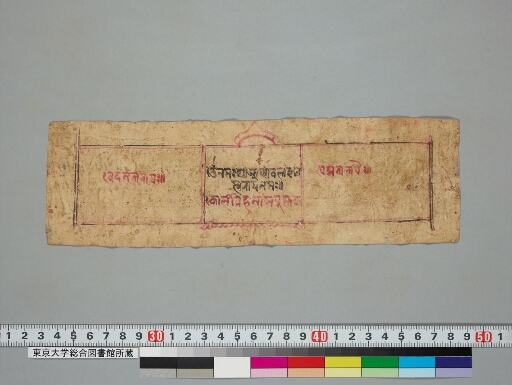 Kāraṇḍavyūhamahāyānasūtra-ratnarāja manuscript preview