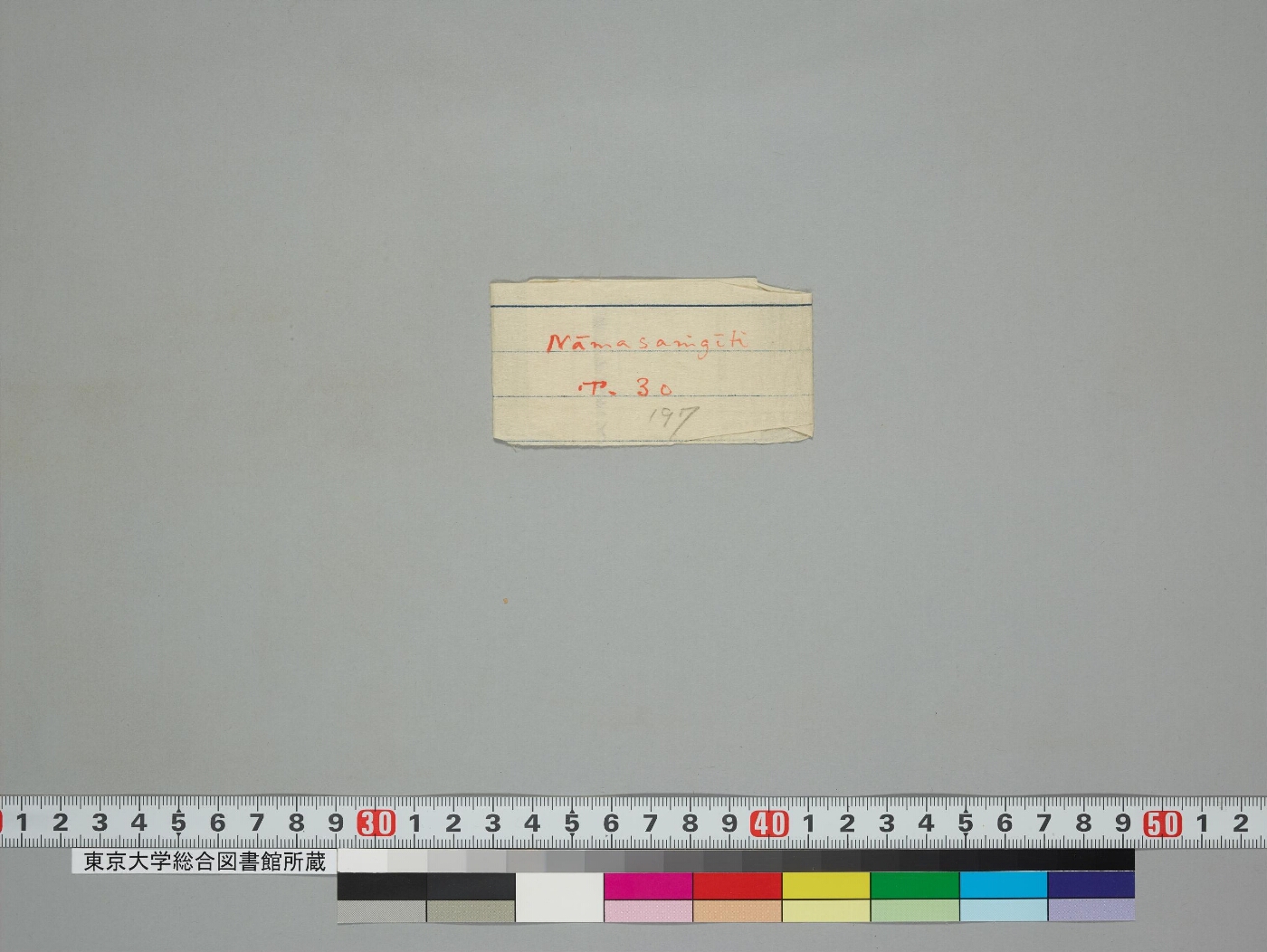 Nāmasaṅgīti manuscript preview