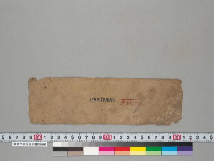 Pāpaparimocana manuscript preview