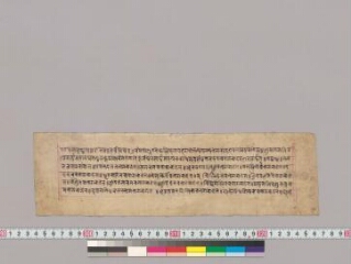 Mahāmeghasūtra folio 1