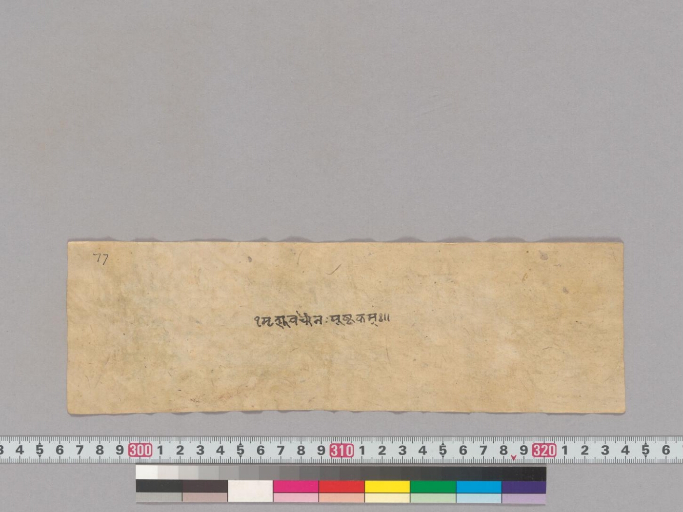 Mṛtyuvañcanopadeśa manuscript preview