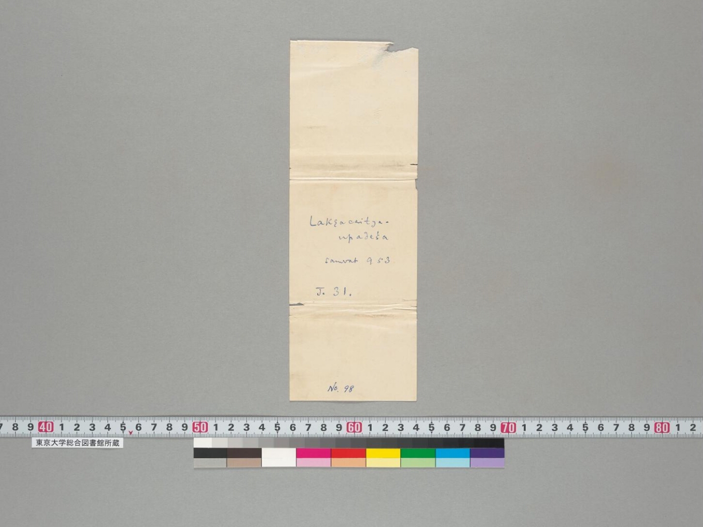 Lakṣakṣacaityasyopadeśakṛtamāhātmya manuscript preview
