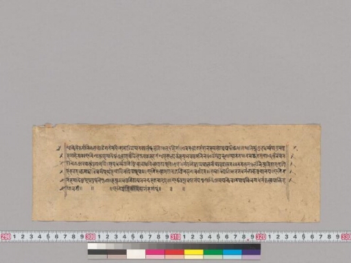 Sarvajñamitrāvadāna manuscript preview