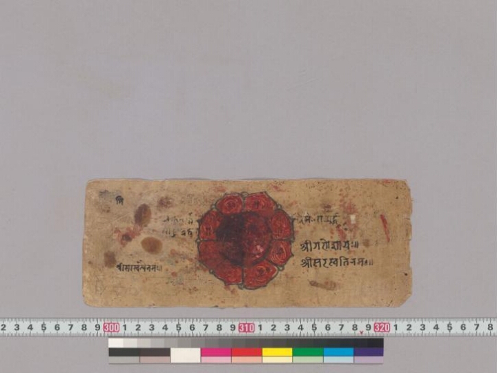 Sārasvatīprakriyā manuscript preview