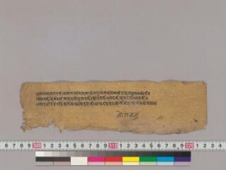 Sukhāvatīvyūha folio 1