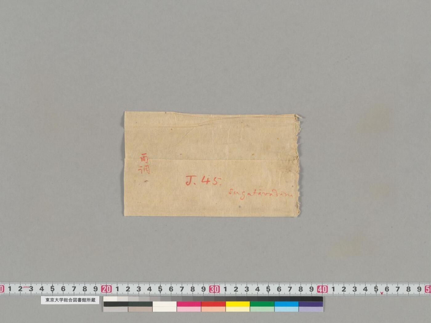 Sugatāvadāna manuscript preview